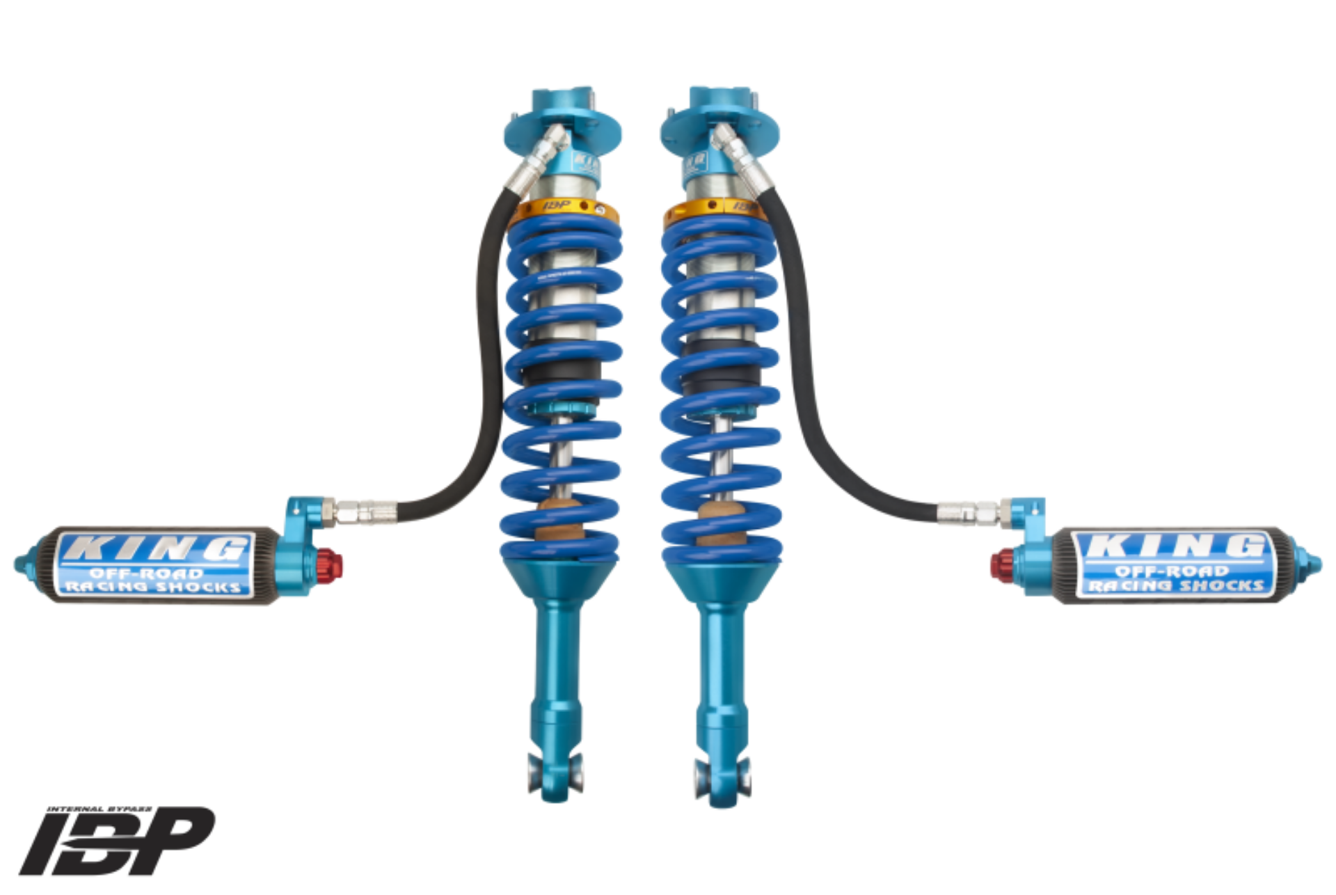 Picture of King Shocks 2017+ Ford Raptor 4WD Front 3-0 Dia Remote Perf Fin Res Coilover w-Adj-Int Bypass Pair