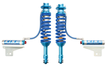 Picture of King Shocks 10-14 Ford F150 Raptor 4WD Front 3-0 Dia Remote Reservoir Coilover w-Adjuster Pair