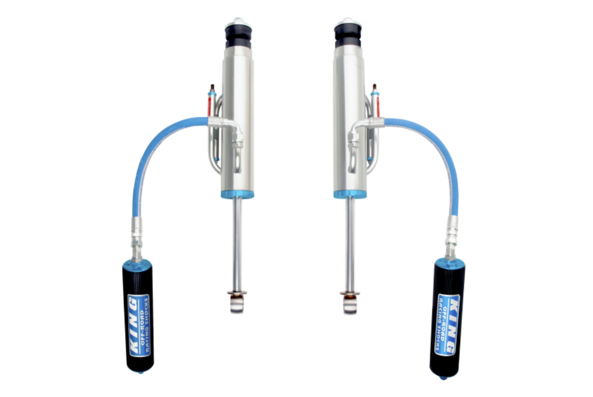 Picture of King Shocks 03-09 Lexus GX470 Spring Conv Rear Stage 3 Kit 3-0 Dia Remote Res Bypass Shock Pair