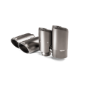 Picture of Akrapovic 2018+ Porsche Cayenne V6 536 Tail Pipe Set Titanium