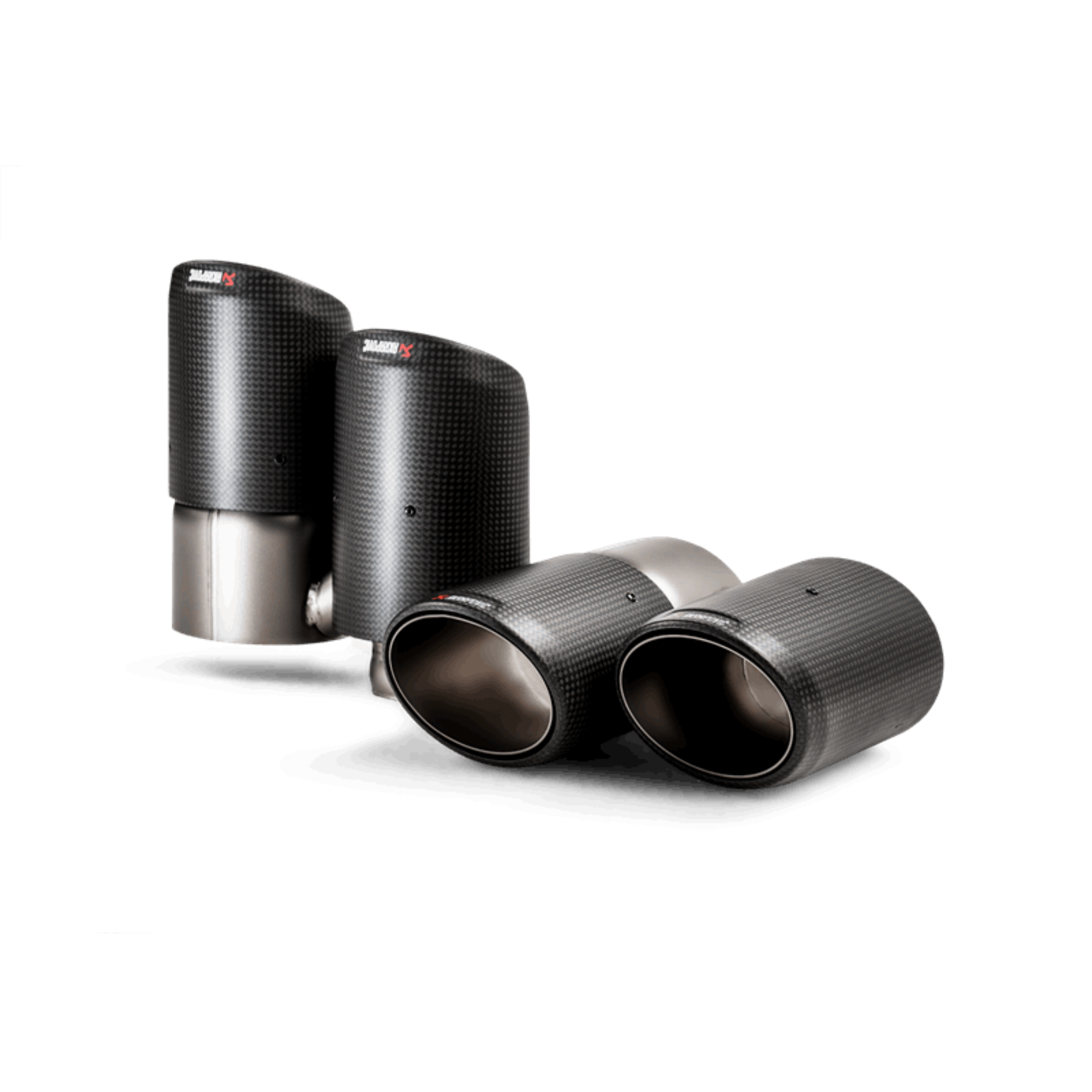 Picture of Akrapovic 2018+ Porsche Cayenne V6 536 Tail Pipe Set Carbon