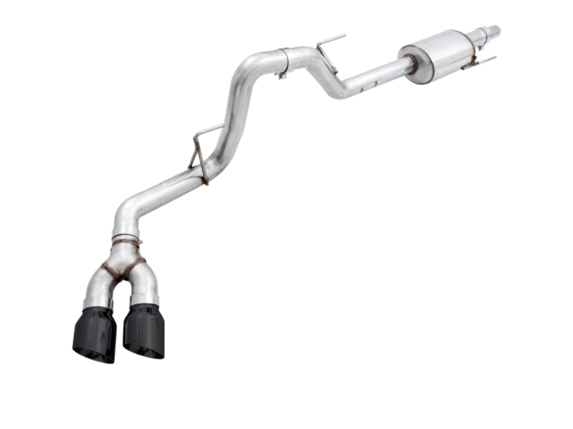 Picture of AWE Tuning 2015+ Ford F-150 0FG Single Exit Performance Exhaust System w-4-5in Diamond Black Tips