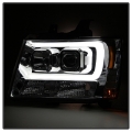 Picture of Spyder 07-14 Chevy Suburban-1500-2500-Tahoe V2 Projector Headlights Smoke PRO-YD-CSUB07V2-DRL-SM