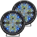 Picture of Rigid Industries 360-Series 6in LED Off-Road Spot Beam - Blue Backlight Pair