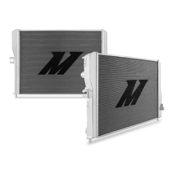 Picture of Mishimoto 14-19 Chevrolet Corvette Performance Aluminum Radiator Silver