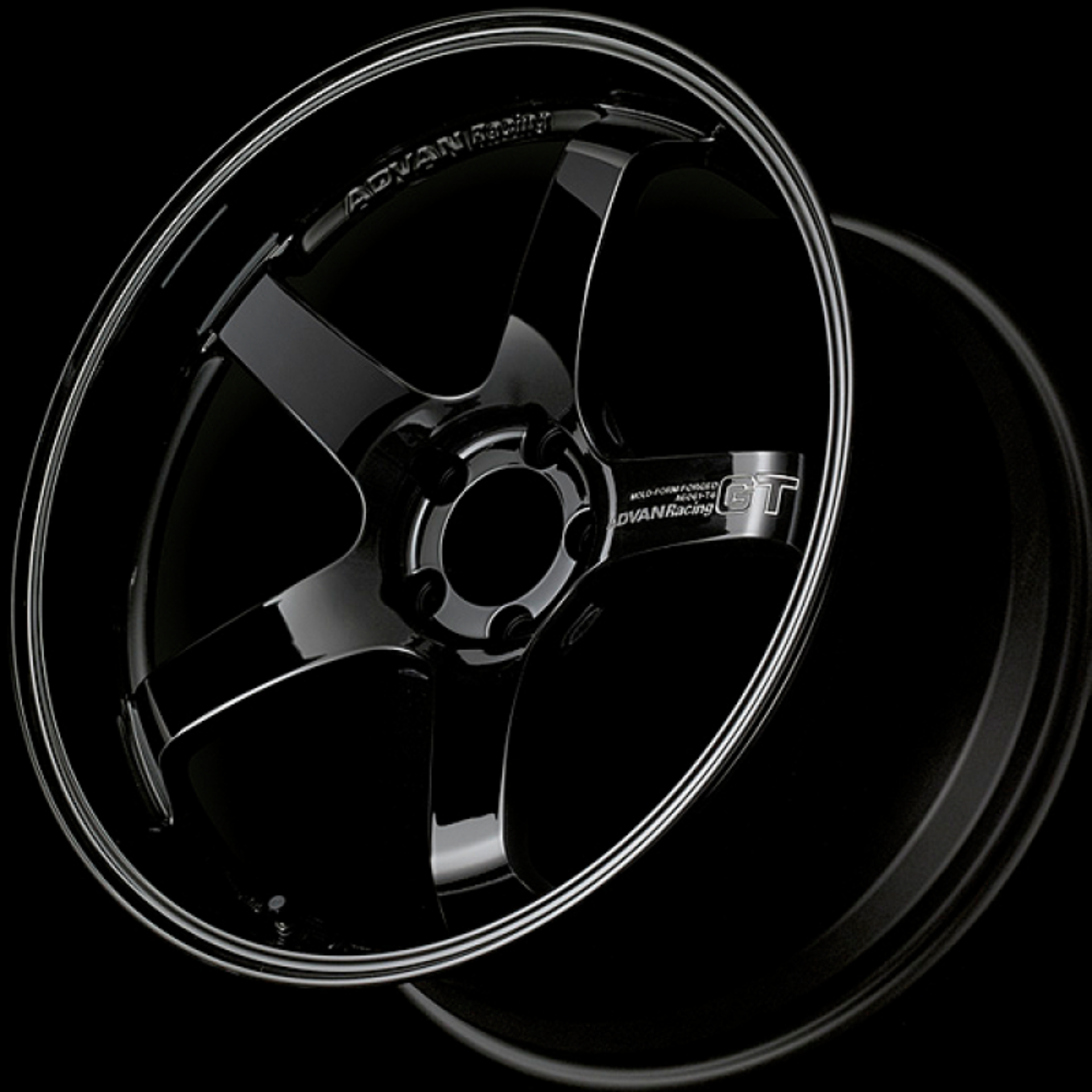 Picture of Advan GT Premium Version 19x9-0 +25 5-112 Racing Gloss Black Wheel