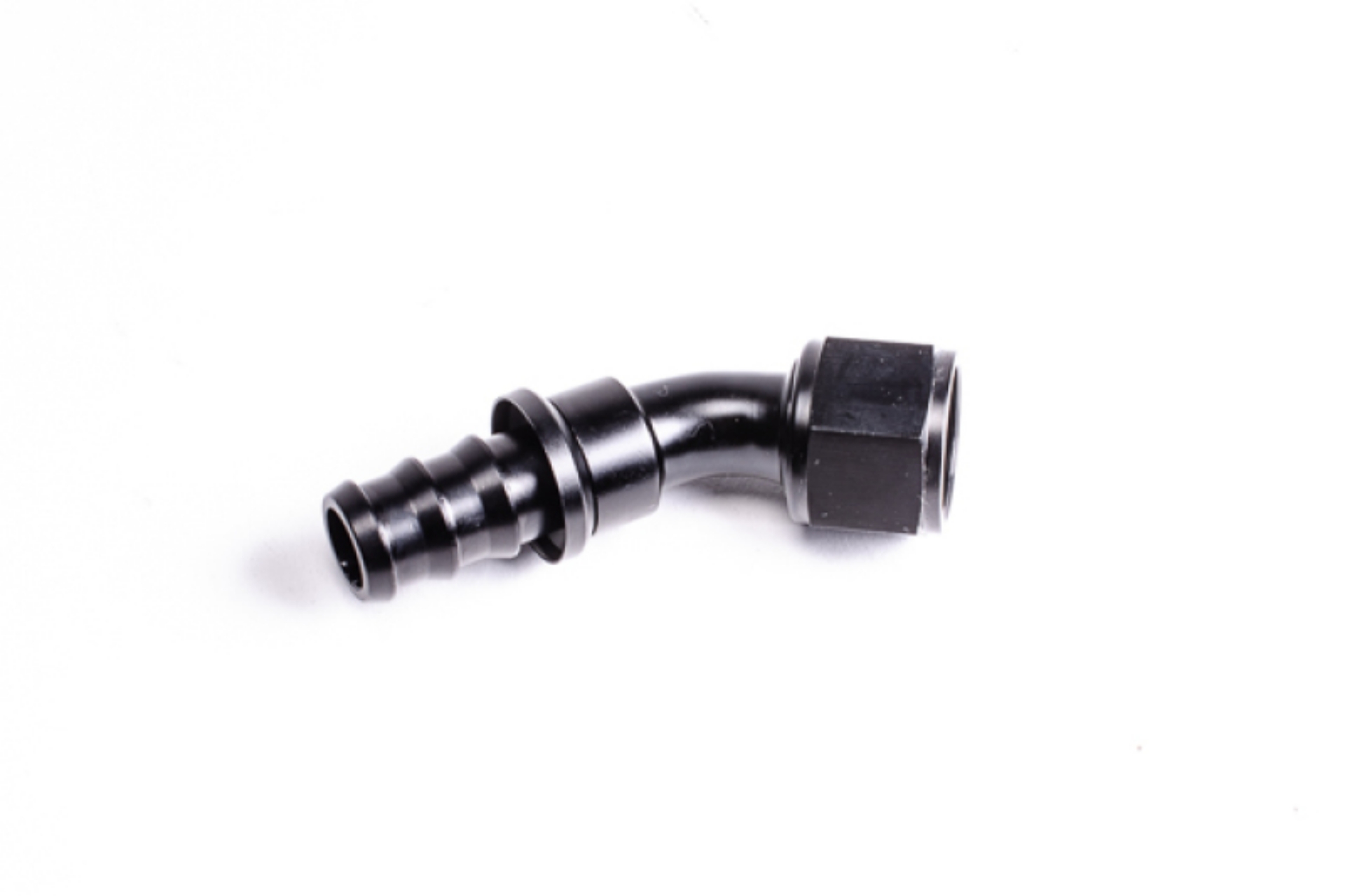 Picture of Radium Engineering 45 Degree 8AN Pushlok Hose End Fitting