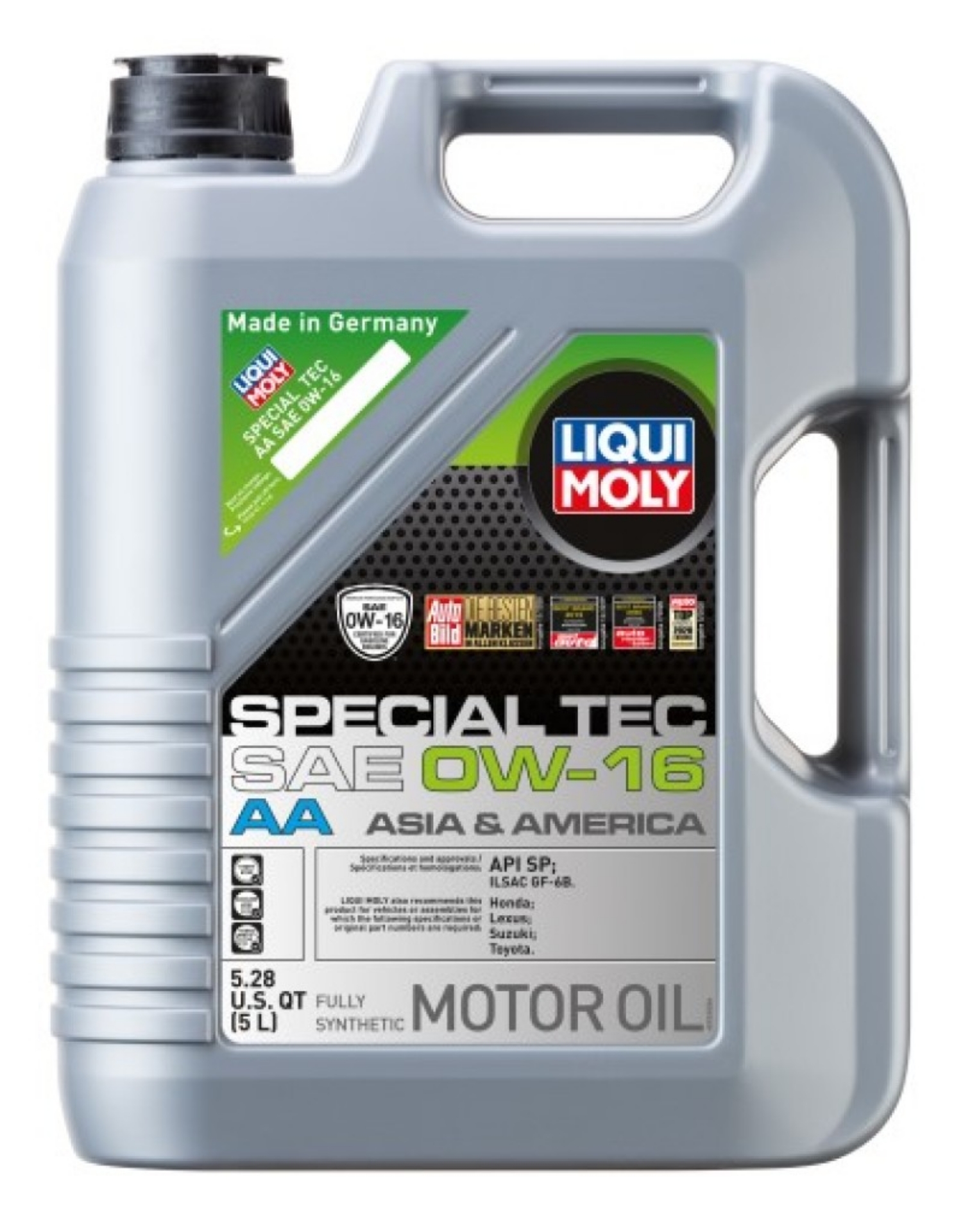 Picture of LIQUI MOLY 5L Special Tec AA Motor Oil SAE 0W16 - Single