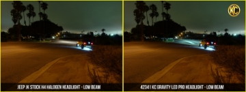 Picture of KC HiLiTES 07-18 Jeep JK Not for Rubicon-Sahara 7in- Gravity LED Pro DOT Headlight Pair Pack Sys