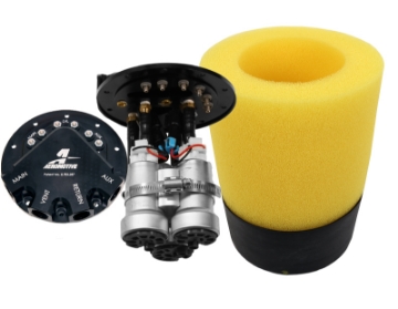 Picture of Aeromotive 05-18 Chevrolet Silverado 450 Triple Drop-In Phantom System