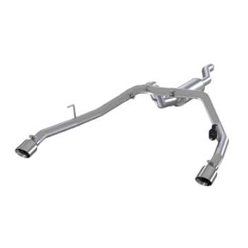 Picture of MBRP 2020 Jeep Gladiator 3-6L 2-5in Dual Rear Exit Cat Back Exhaust 304