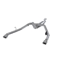 Picture of MBRP 2020 Jeep Gladiator 3-6L 2-5in Dual Rear Exit Cat Back Exhaust Aluminized