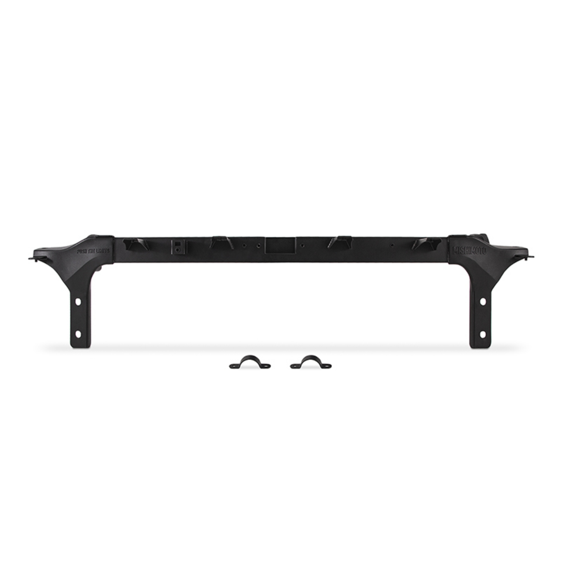 Picture of Mishimoto 2011-2016 Ford 6-4L Powerstroke Upper Support Bar - Micro-Wrinkle Black