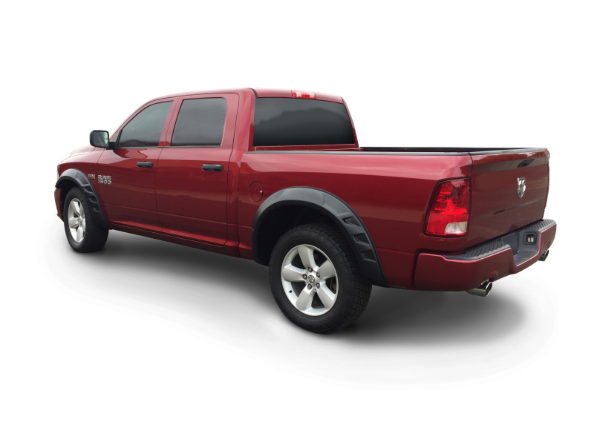Picture of Bushwacker 09-18 Ram 1500 w- 67-4in Fleetside Bed Ex- R-T and Rebel DRT Style Flares 4pc - Black