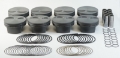 Picture of Mahle MS Piston Set LS7 430cid 4-135in Bore 4-000in Stroke 6-067in Rod -927in Pin -2-5cc 11-8 CR