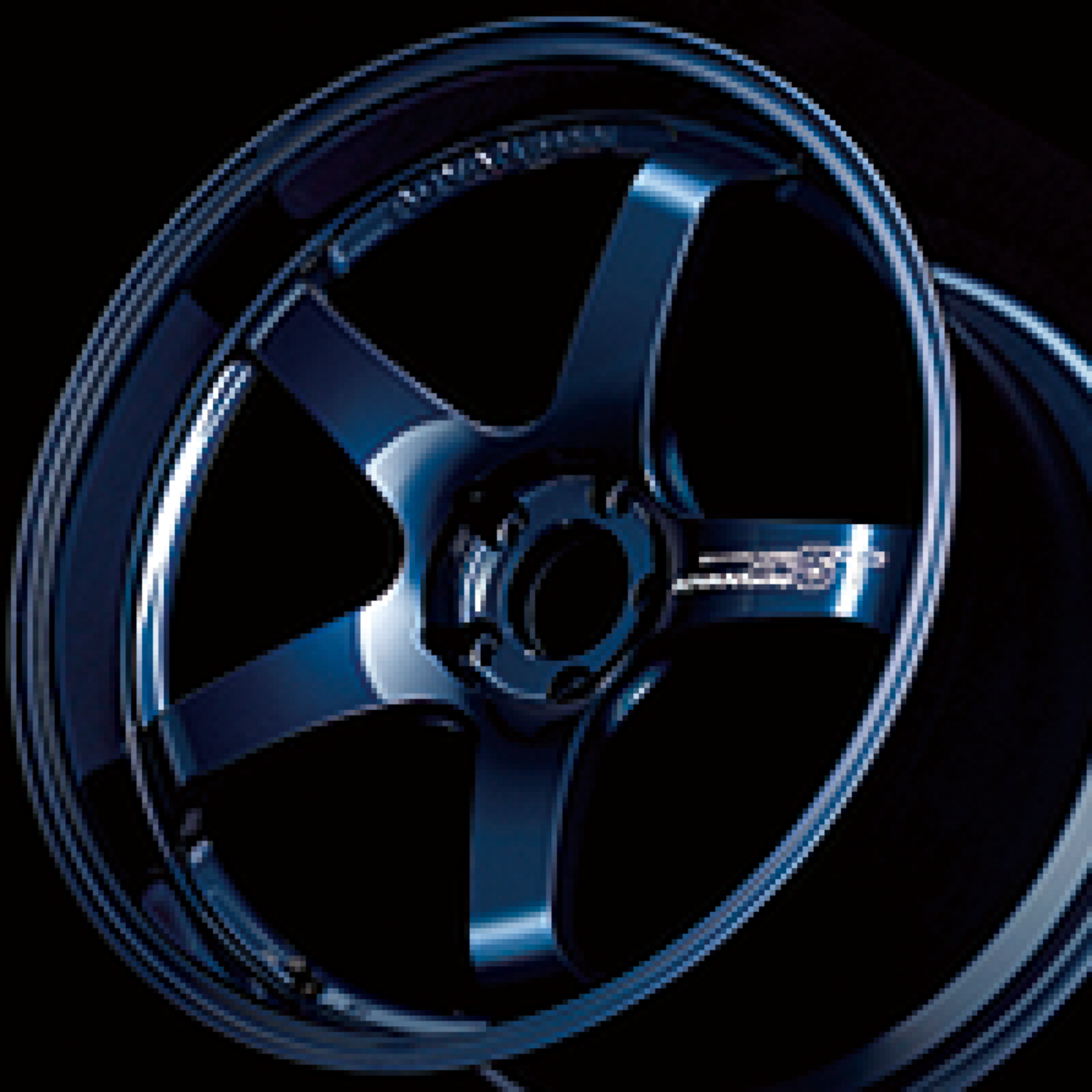 Picture of Advan GT Premium Version 20x9-5 +28 5-114-3 Racing Titanium Blue Wheel