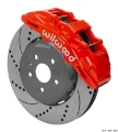 Picture of Wilwood SX6R Front Brake Kit 15in SRP Drilled-Slotted Rotor - Red