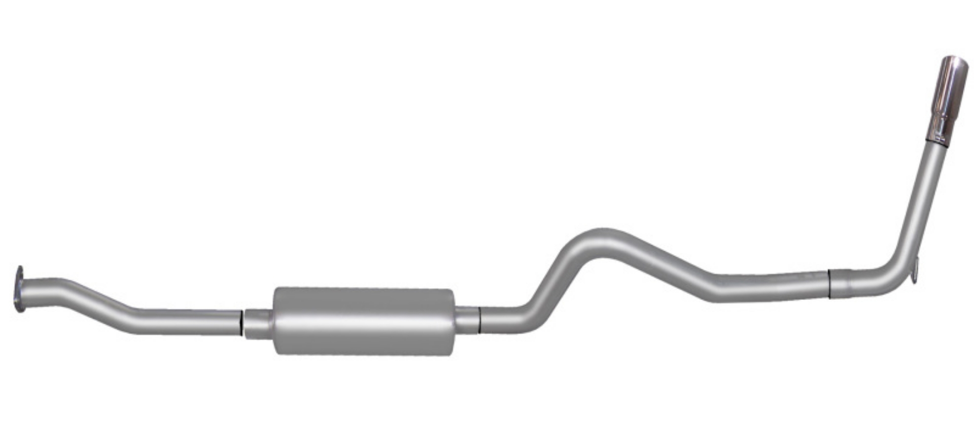 Picture of Gibson 98-00 Chevrolet S10 Base 2-2L 2-5in Cat-Back Single Exhaust - Aluminized