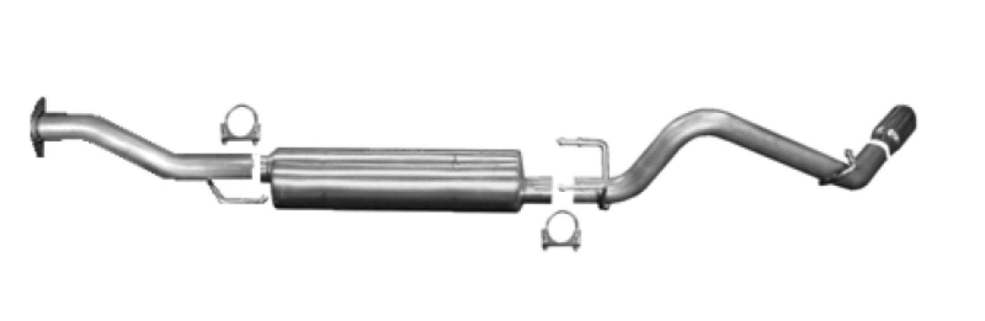 Picture of Gibson 16-22 Toyota Tacoma Limited 3-5L 2-5in Cat-Back Single Exhaust - Aluminized