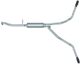 Picture of Gibson 99-01 Chevrolet Silverado 1500 Base 4-3L 2-5in Cat-Back Dual Extreme Exhaust - Stainless