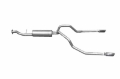 Picture of Gibson 99-05 Chevrolet Silverado 1500 Base 4-3L 2-5in Cat-Back Dual Split Exhaust - Stainless
