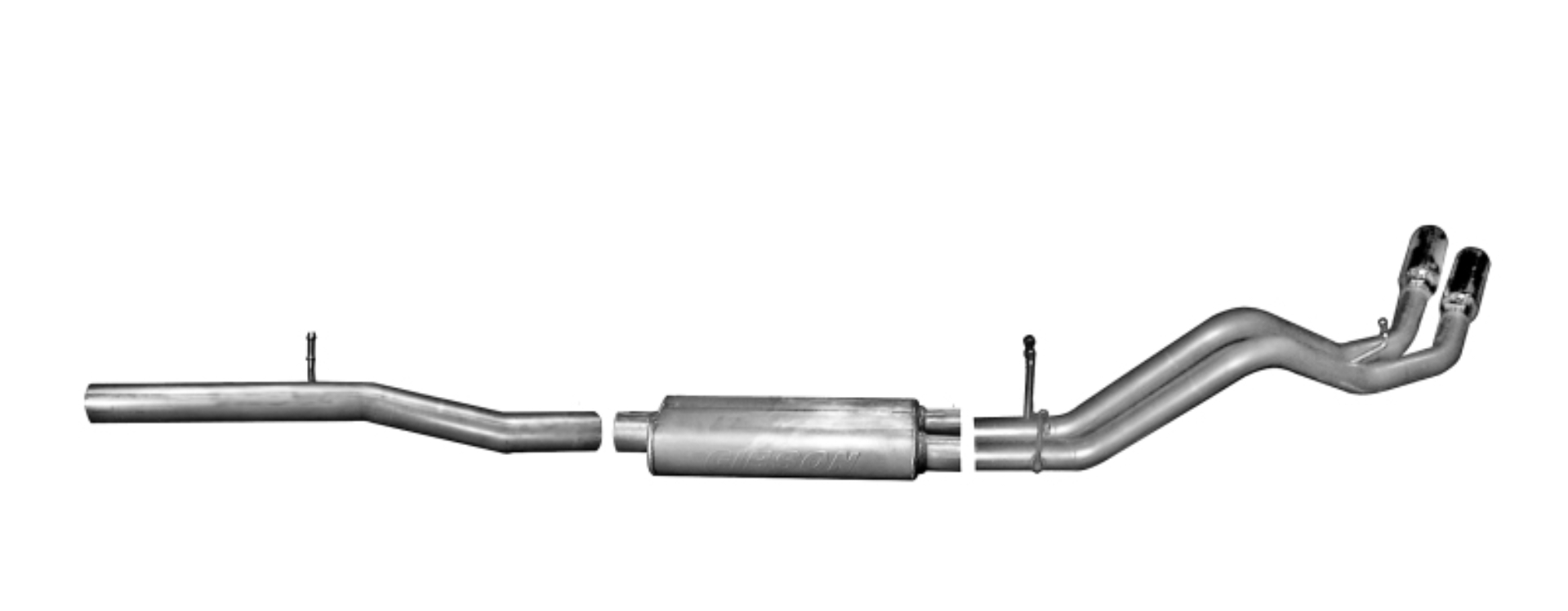 Picture of Gibson 15-19 Cadillac Escalade Base 6-2L 3-5in-2-25in Cat-Back Dual Sport Exhaust - Stainless