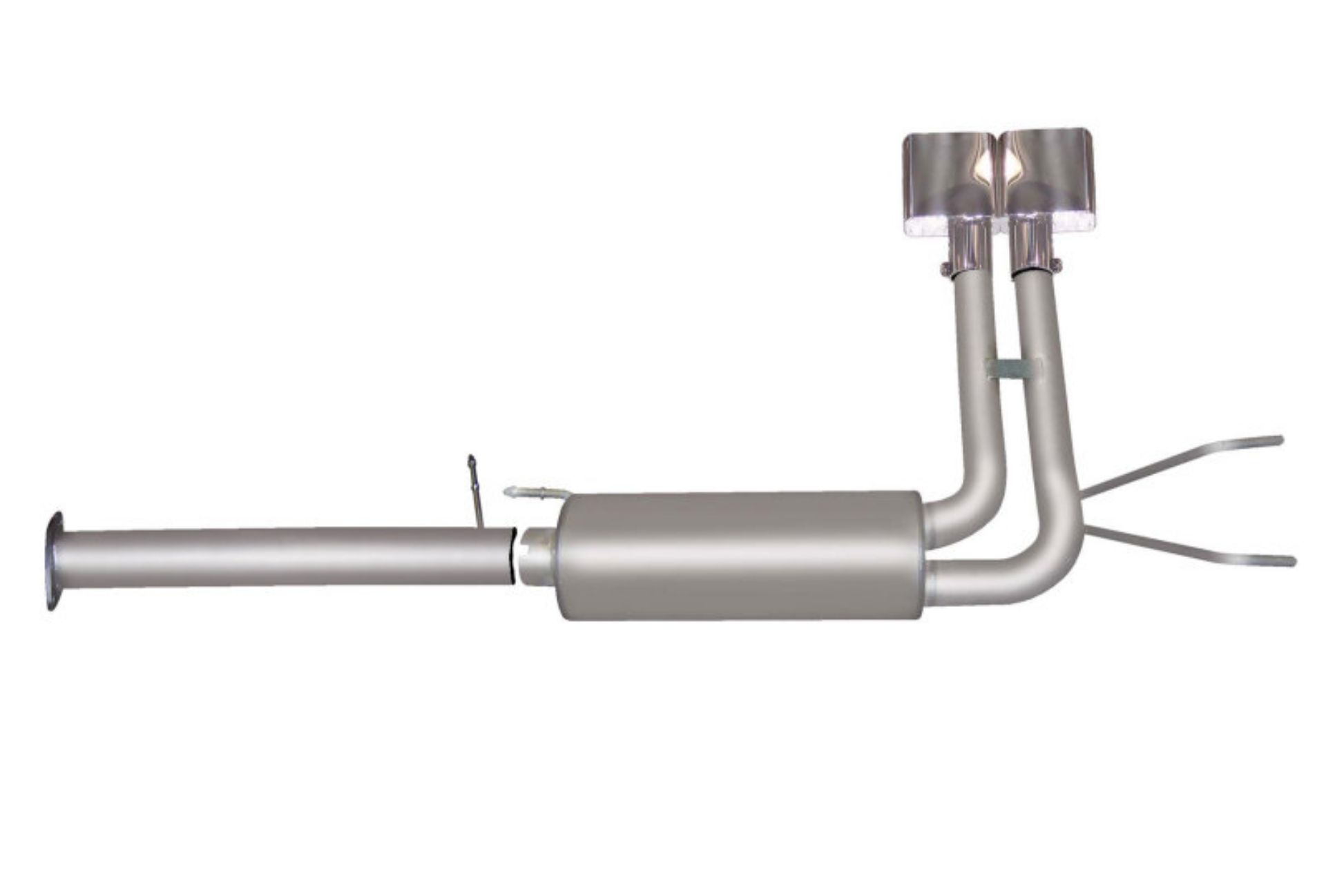 Picture of Gibson 06-08 Dodge Ram 1500 Laramie 5-7L 2-5in Cat-Back Super Truck Exhaust - Stainless