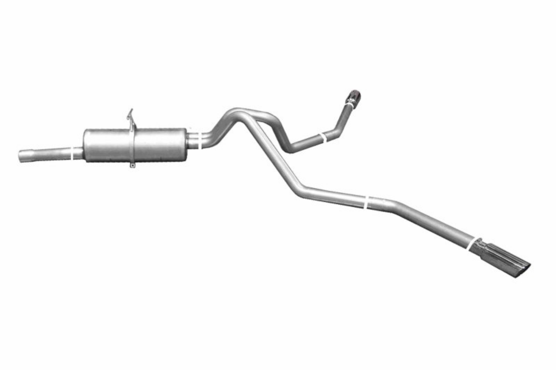 Picture of Gibson 99-04 Ford F-250 Super Duty Lariat 6-8L 2-5in Cat-Back Dual Extreme Exhaust - Stainless