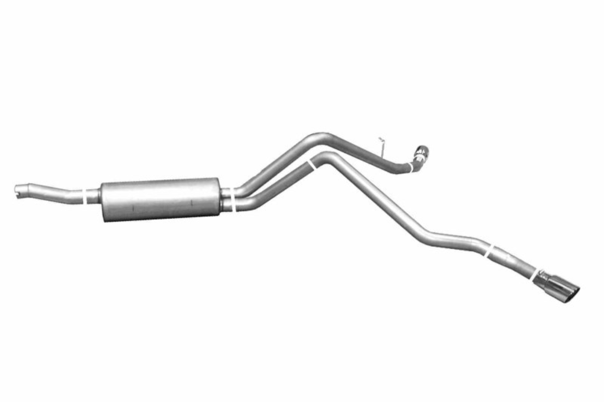 Picture of Gibson 99-02 Ford Expedition XLT 4-6L 2-5in Cat-Back Dual Extreme Exhaust - Stainless