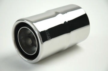 Picture of Gibson Marine Power Tip Muffler Pair - 4in Inlet-6-75in Length - Stainless