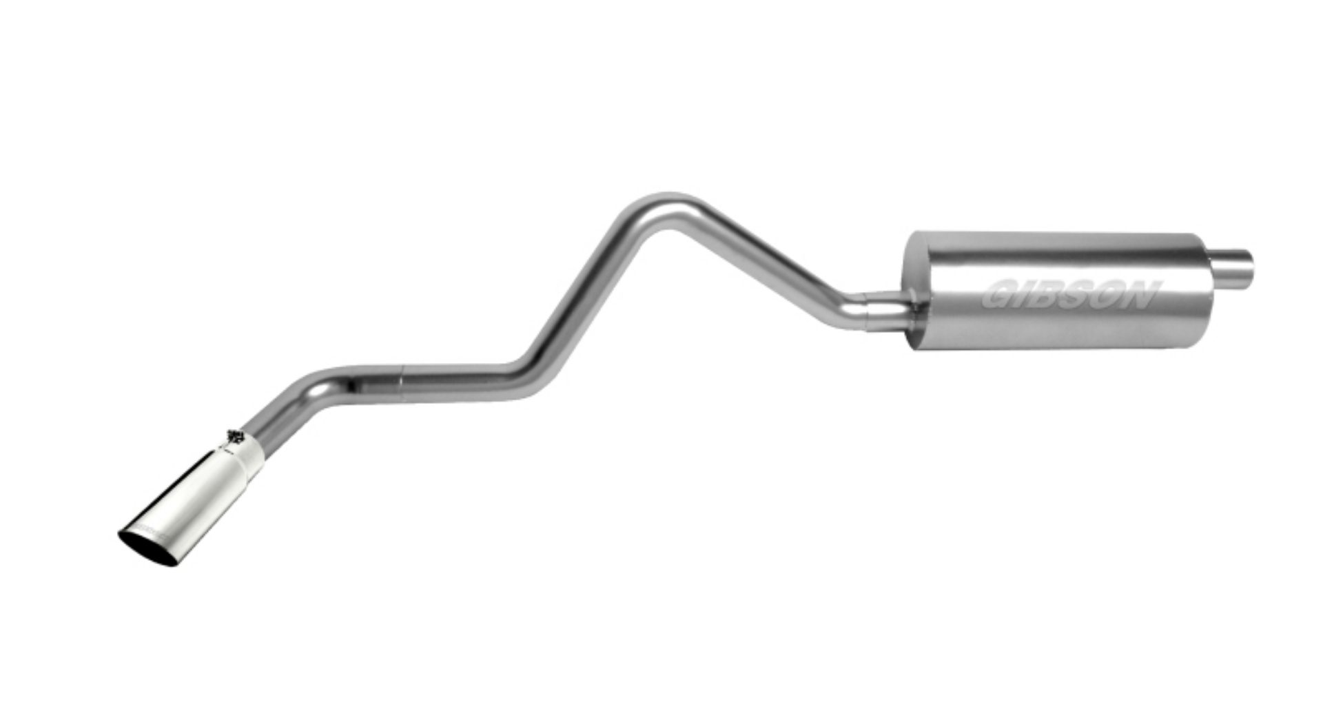 Picture of Gibson 87-93 Ford Bronco Custom 5-0L 3in Cat-Back Single Exhaust - Aluminized