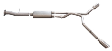 Picture of Gibson 2009 Hummer H2 Base 6-2L 2-25in Cat-Back Dual Extreme Exhaust - Stainless