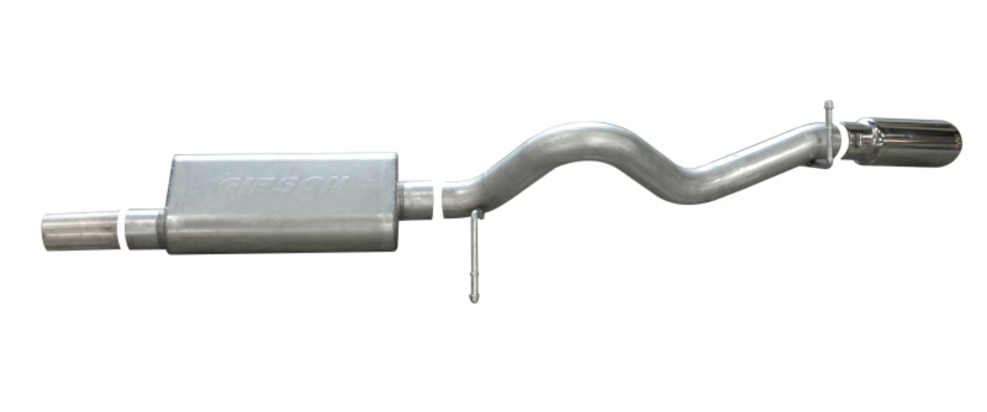 Picture of Gibson 08-10 Hummer H3 Alpha 5-3L 3in Cat-Back Single Exhaust - Stainless