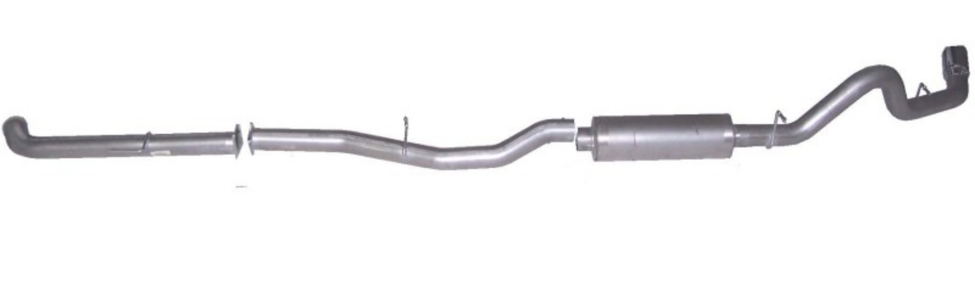 Picture of Gibson 94-95 Chevrolet C1500 Suburban Base 5-7L 3in Cat-Back Single Exhaust - Stainless