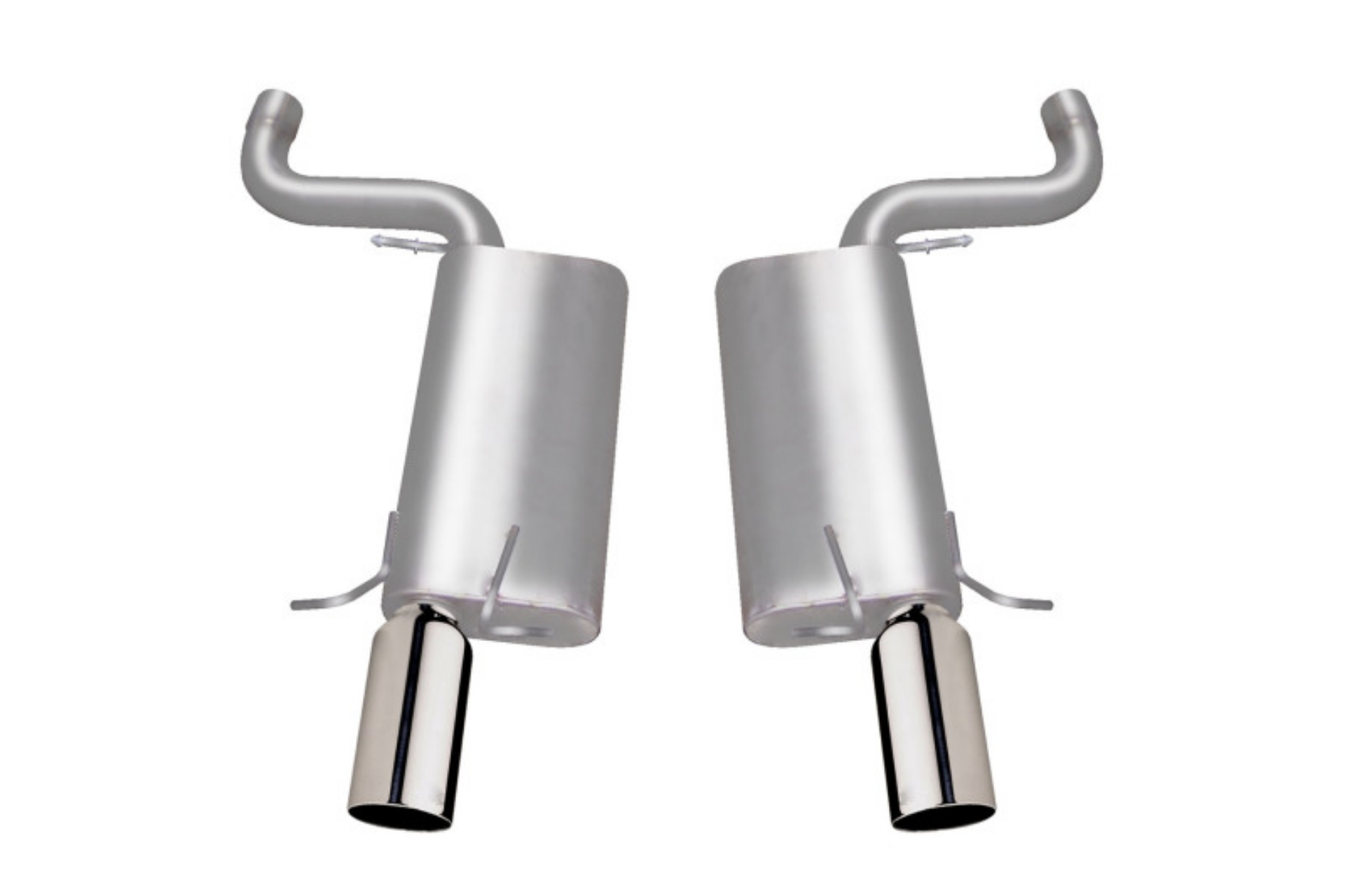 Picture of Gibson 06-08 Cadillac STS V 4-4L 2-5in Axle-Back Dual Exhaust - Stainless