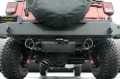 Picture of Gibson 07-17 Jeep Wrangler JK Sport 3-6L 2-5in Cat-Back Dual Split Exhaust - Stainless