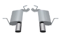 Picture of Gibson 11-18 Jeep Grand Cherokee Laredo 3-6L 2-25in Axle-Back Dual Exhaust - Stainless