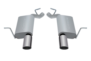 Picture of Gibson 11-18 Jeep Grand Cherokee Laredo 3-6L 2-25in Axle-Back Dual Exhaust - Stainless