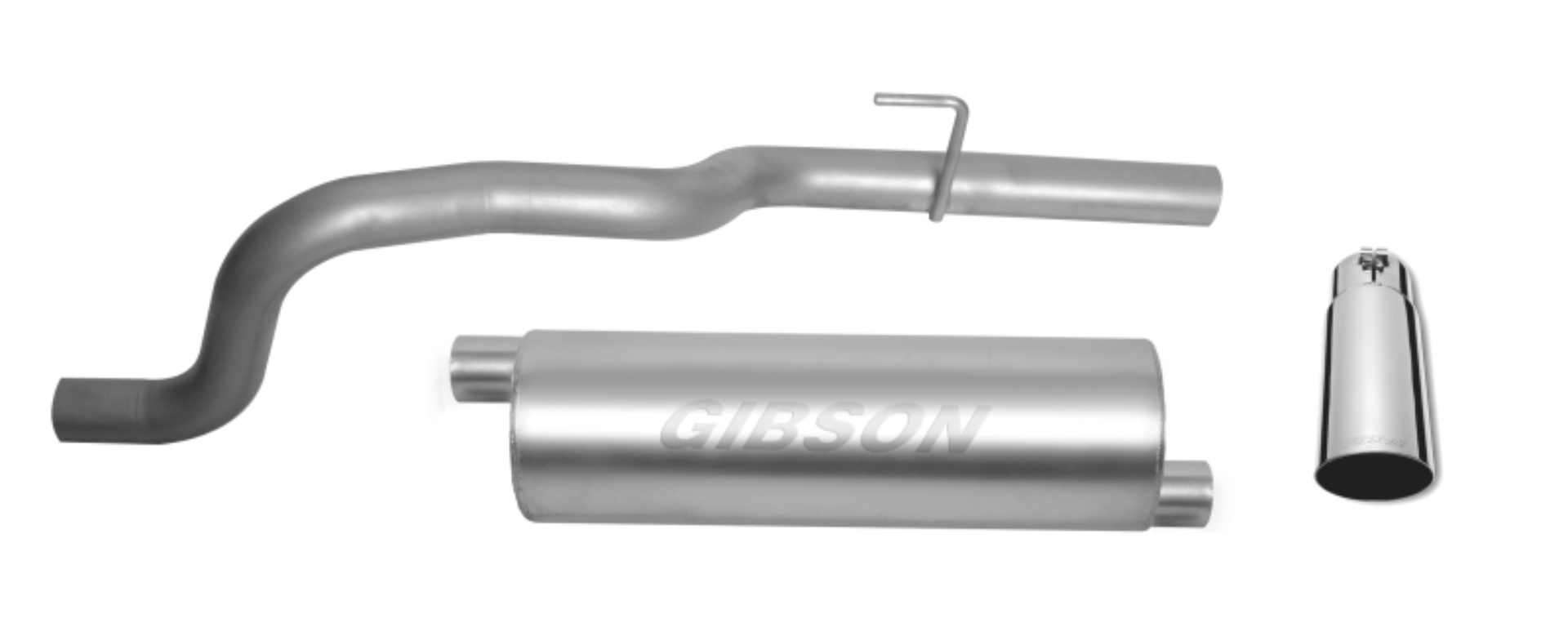 Picture of Gibson 02-04 Jeep Grand Cherokee Laredo 4-0L 2-5in Cat-Back Single Exhaust - Stainless