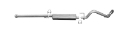 Picture of Gibson 16-22 Toyota Tacoma TRD Sport 3-5L 2-5in Cat-Back Single Exhaust - Stainless