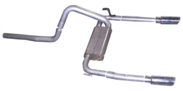 Picture of Gibson 98-02 Chevrolet Camaro Z28 5-7L 3in Cat-Back Dual Exhaust - Stainless