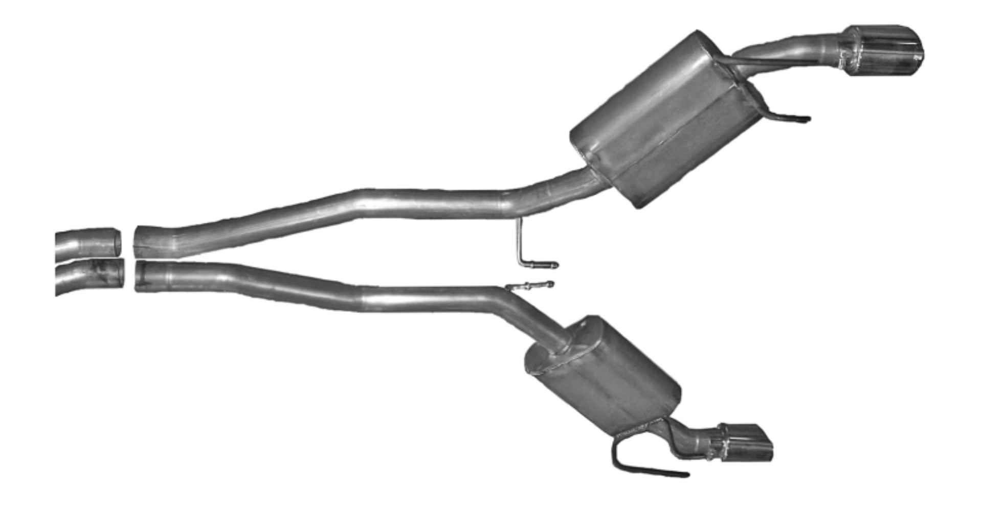 Picture of Gibson 2010 Chevrolet Camaro SS 6-2L 2-25in Cat-Back Dual Exhaust - Stainless
