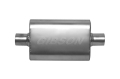 Picture of Gibson CFT Superflow Center-Center Oval Muffler - 4x9x13in-2-25in Inlet-2-25in Outlet - Stainless