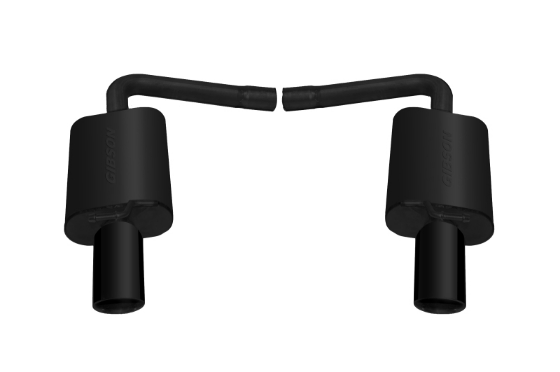 Picture of Gibson 11-18 Jeep Grand Cherokee Laredo 3-6L 2-25in Axle-Back Dual Exhaust - Black Elite