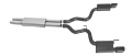 Picture of Gibson 15-17 Ford Mustang V6 3-7L 3in Cat-Back Dual Exhaust - Black Elite Ceramic