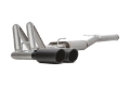 Picture of Gibson 15-18 Chevrolet Silverado 1500 LS 5-3L 3in-2-25in Cat-Back Dual Sport Exhaust - Black Elite