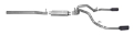 Picture of Gibson 14-19 Cadillac Escalade ESV Base 6-2L 3-5in-2-25in Cat-Back Dual Split Exhaust - Black Elite
