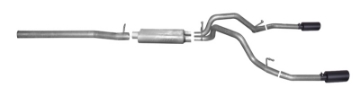 Picture of Gibson 14-19 Cadillac Escalade ESV Base 6-2L 3-5in-2-25in Cat-Back Dual Split Exhaust - Black Elite