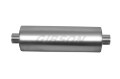 Picture of Gibson SFT Superflow Center-Center Round Muffler - 8x24in-2-5in Inlet-3in Outlet - Stainless
