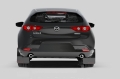 Picture of Rally Armor 19-25 Mazda3 Hatchback Black UR Mud Flap w-White Logo